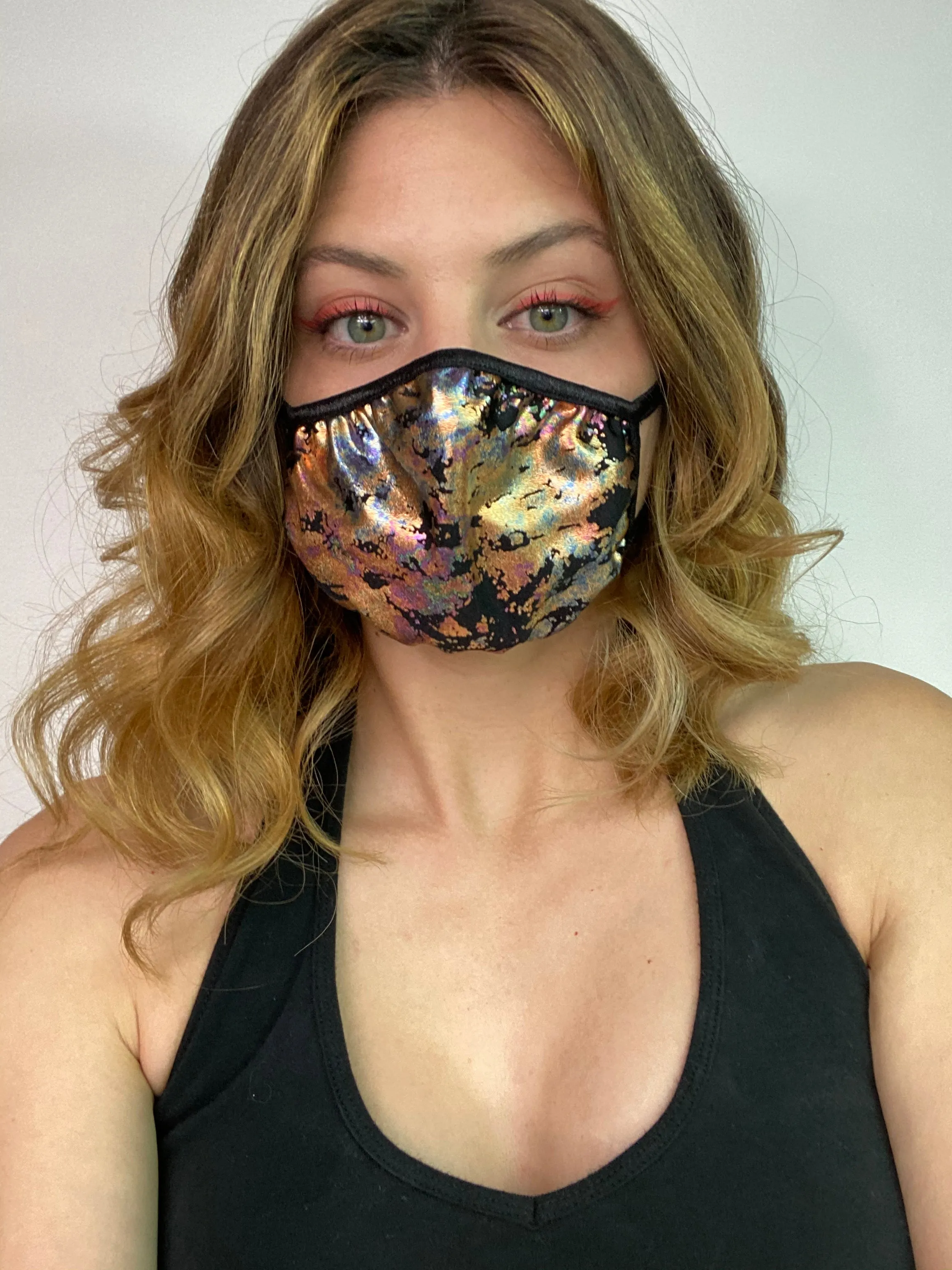 Burnt Oil Mouth Mask