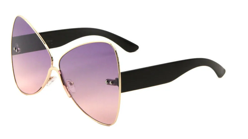 Butterfly XL Oversized Women's Cat Eye Luxury Sunglasses