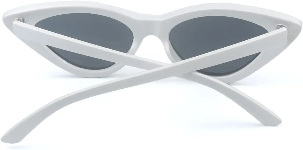 Cat Eye Sunglasses for Women Vintage Goggles Plastic Frame Sunglasses