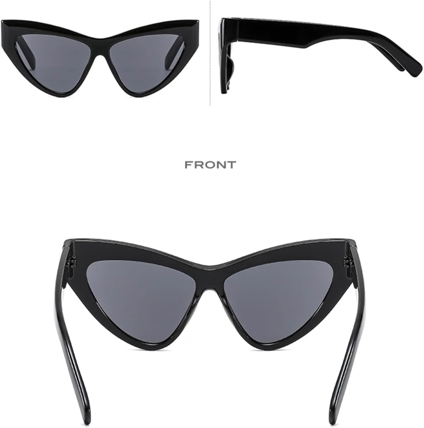 Cat Eye Sunglasses Women Vintage Shades Female Sunglasses Uv400 Eyewear
