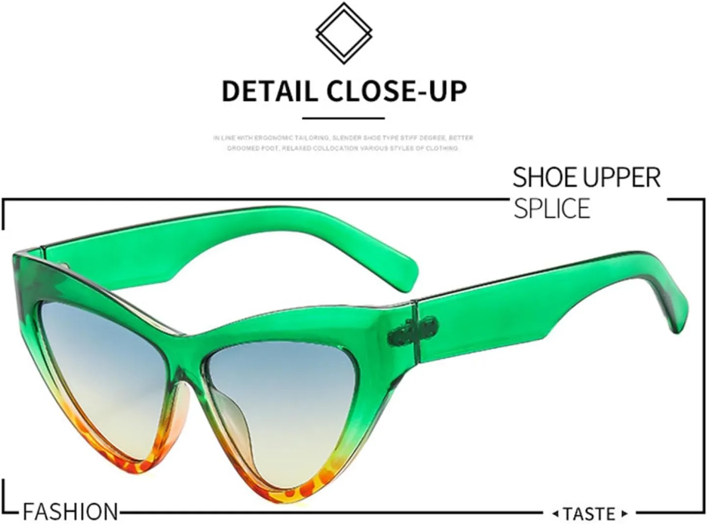 Cat Eye Sunglasses Women Vintage Shades Female Sunglasses Uv400 Eyewear