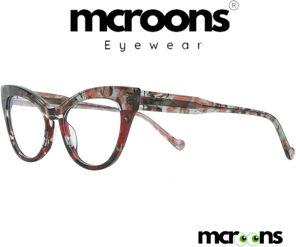 Customized Cat Eye Reading Glasses for Women | Prescription Glasses with Clear Lens | Fashionable Eyeglasses