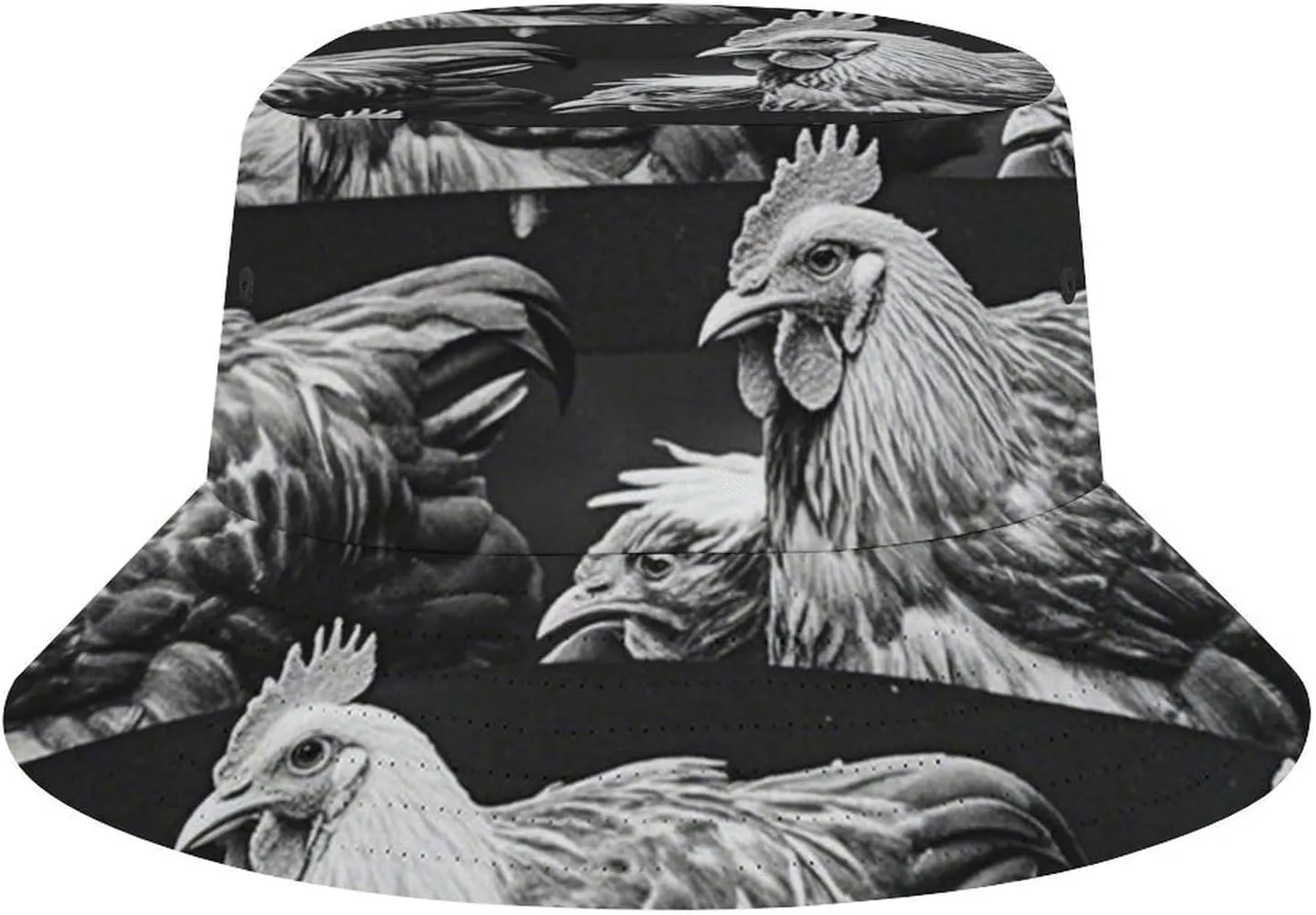 Fisherman Bucket Caps Wide Brim Sun Hat Boonie Cap Trucker Hat for Hiking Beach