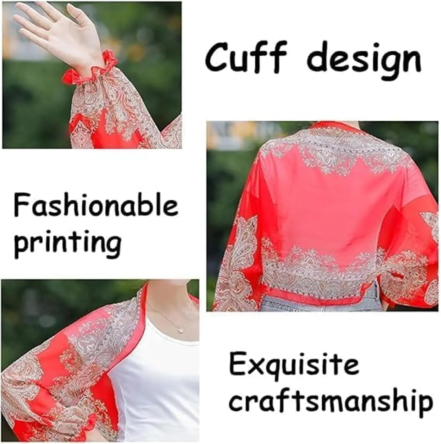 Gloryboom Women'S UV Protection Shawl Women's Ice Silk Cooling Sunproof Shawl Lightweight Breathable Sleeve Cover