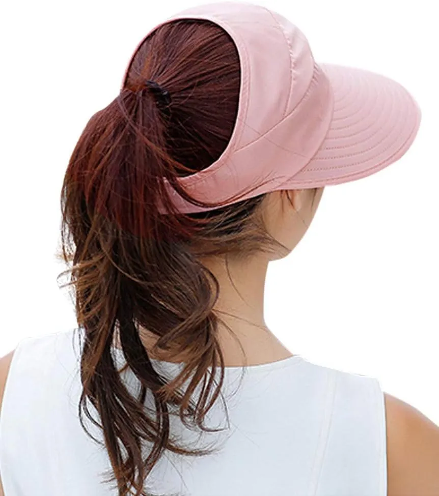 HINDAWI Sun Hats for Women Wide Brim Sun Hat UV Protection Caps Floppy Beach Packable Visor
