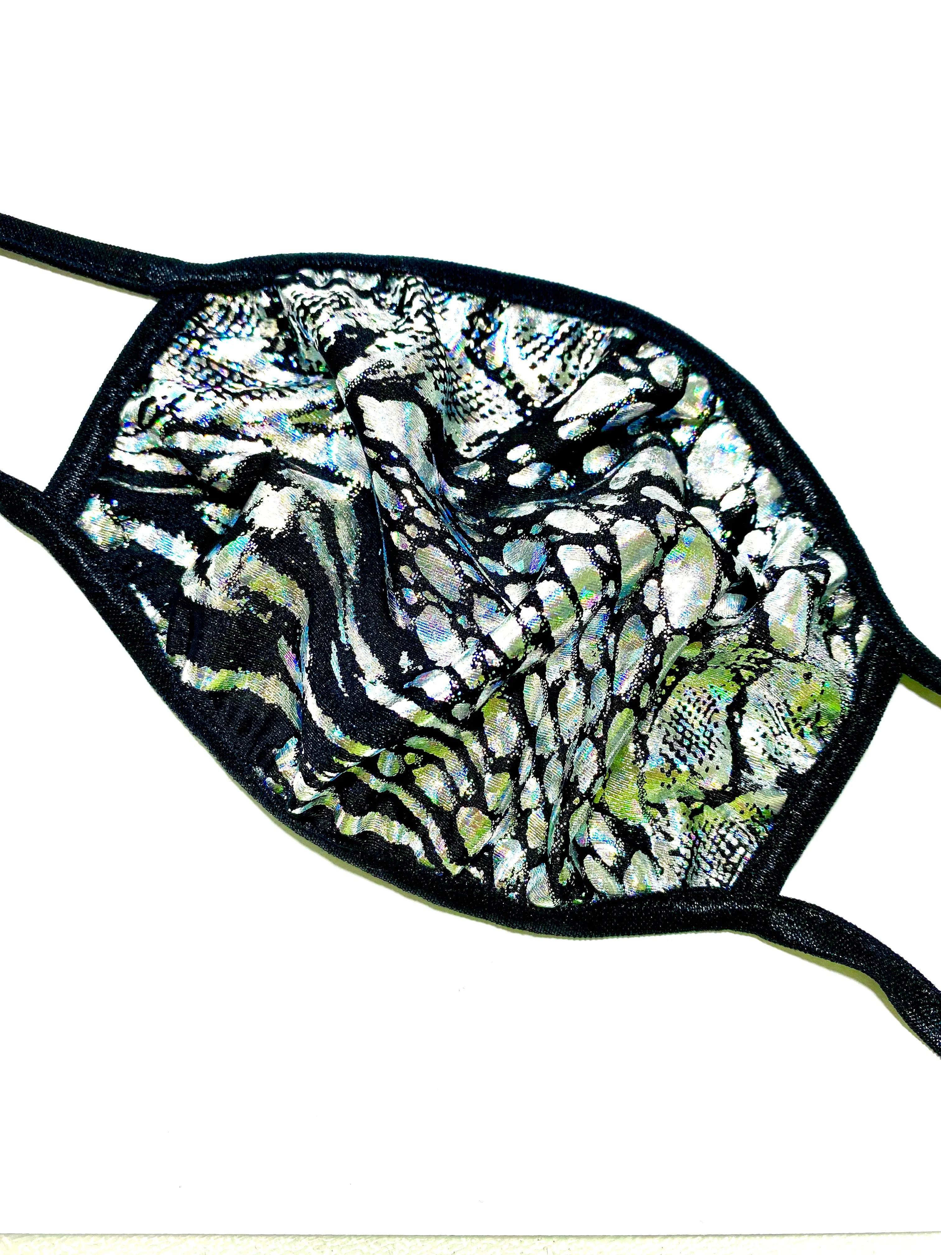 Holo Snake Skin Mouth Mask
