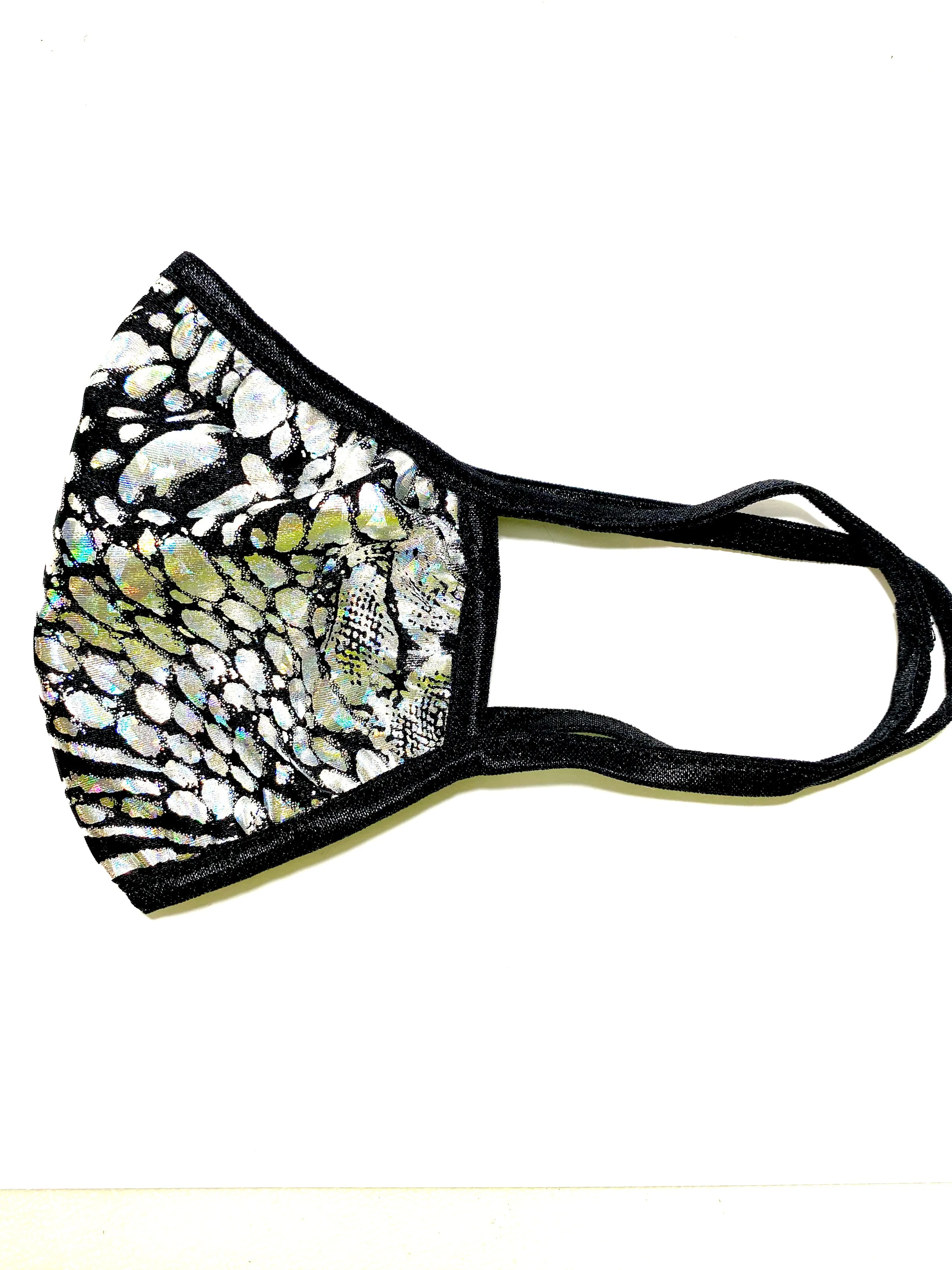 Holo Snake Skin Mouth Mask
