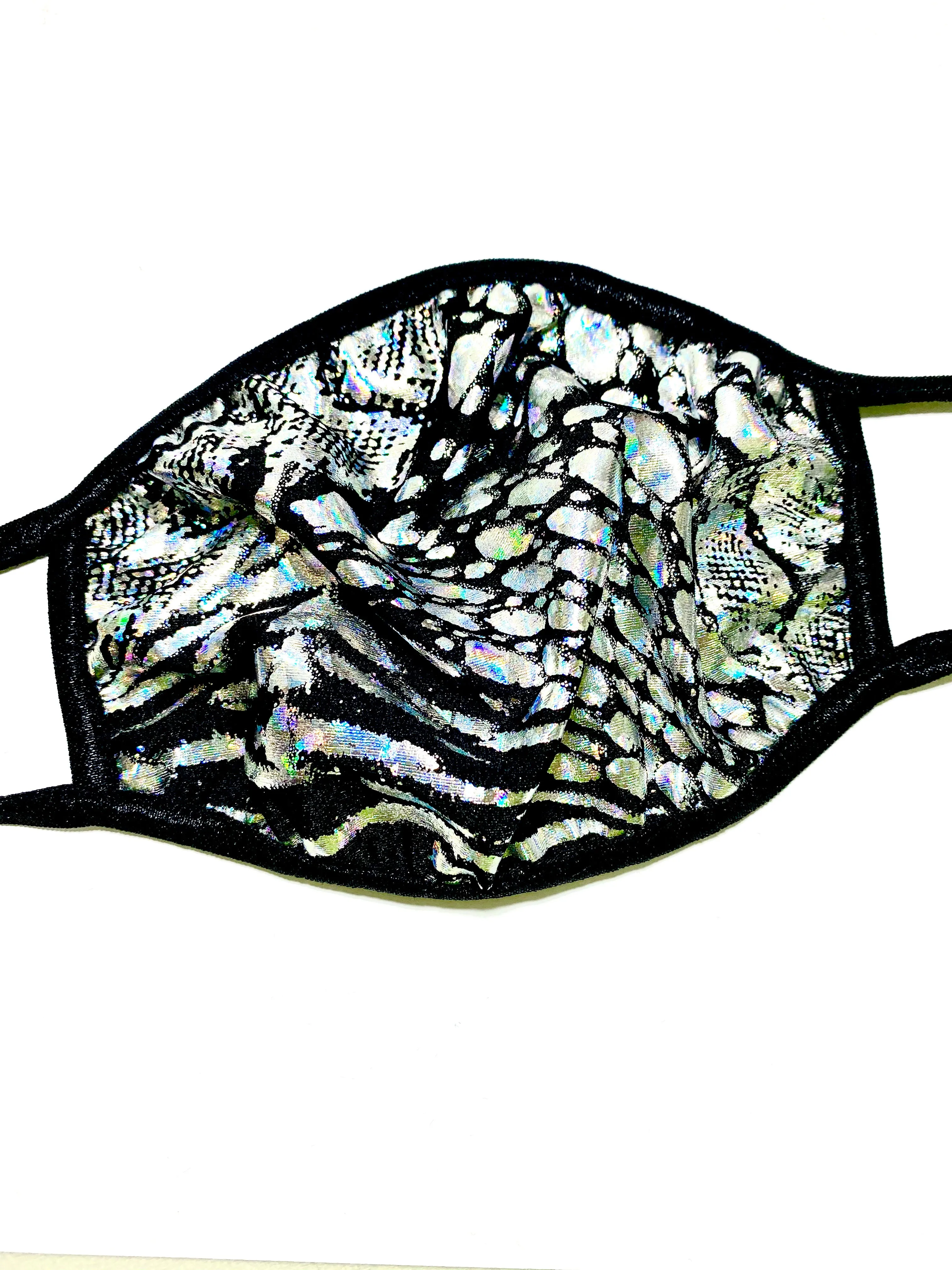 Holo Snake Skin Mouth Mask