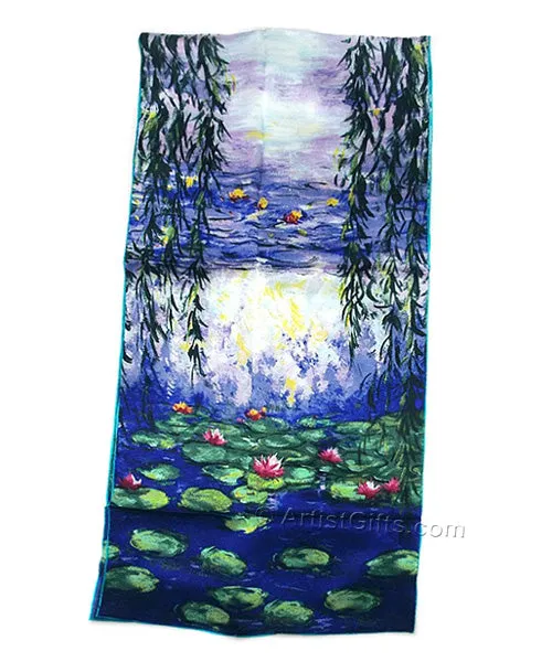 Monet Scarf - Nympheas Reflects de Saule