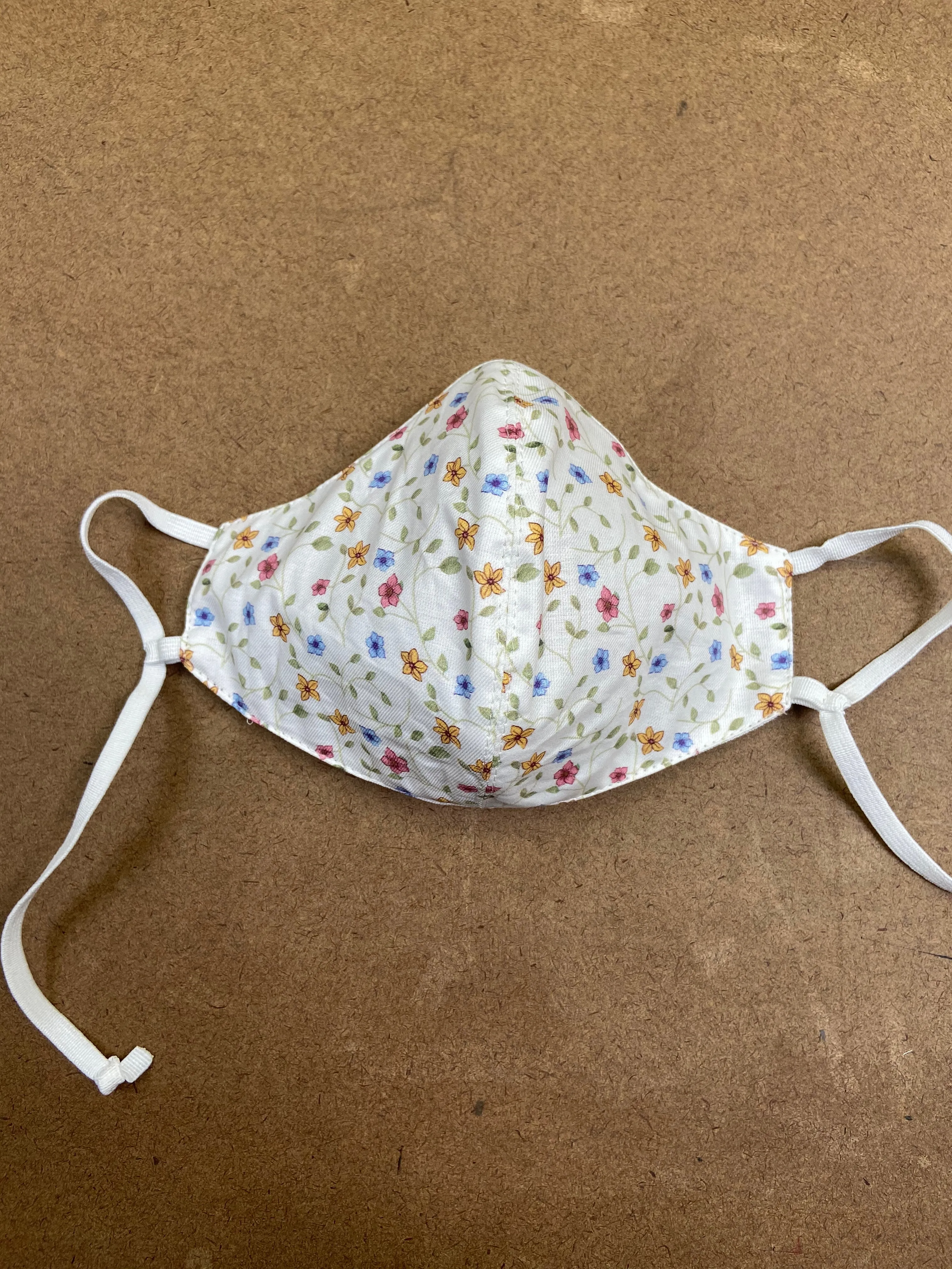 NoVirGuard™ Mask - Floral Cream