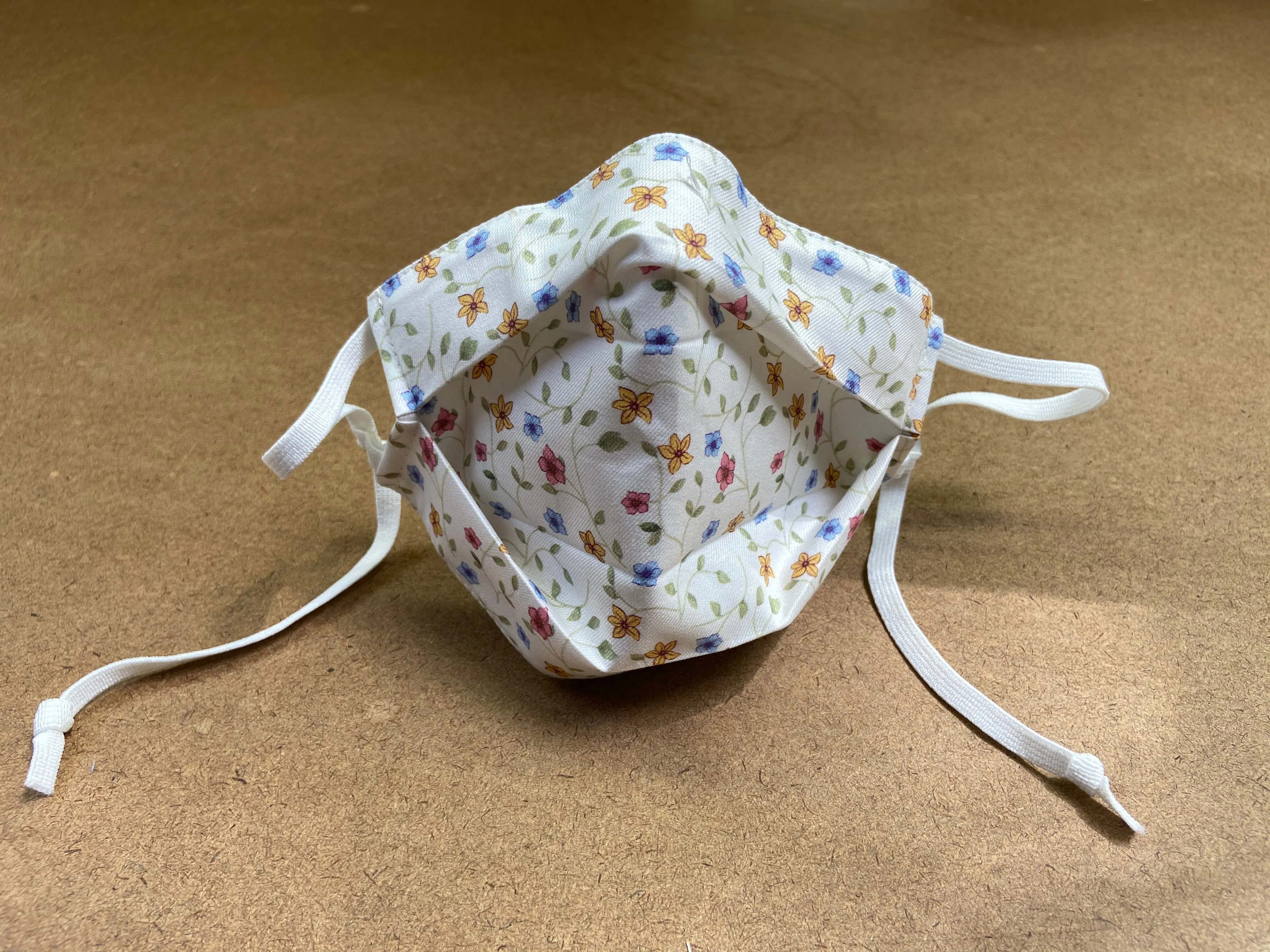 NoVirGuard™ Mask - Floral Cream