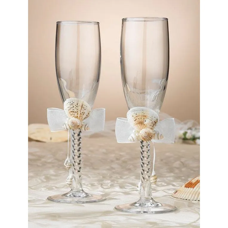 Oceans Away Toasting Glasses