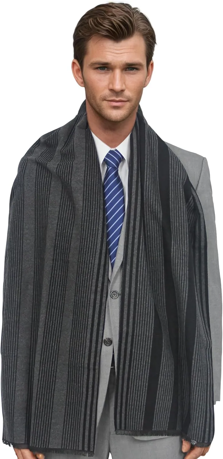 Ocomfly Mens Scarf  Gift Boxed Premium Scarf for Men. Ultra Warm, Soft, Durable & Stylish, Mens Scarf Winter