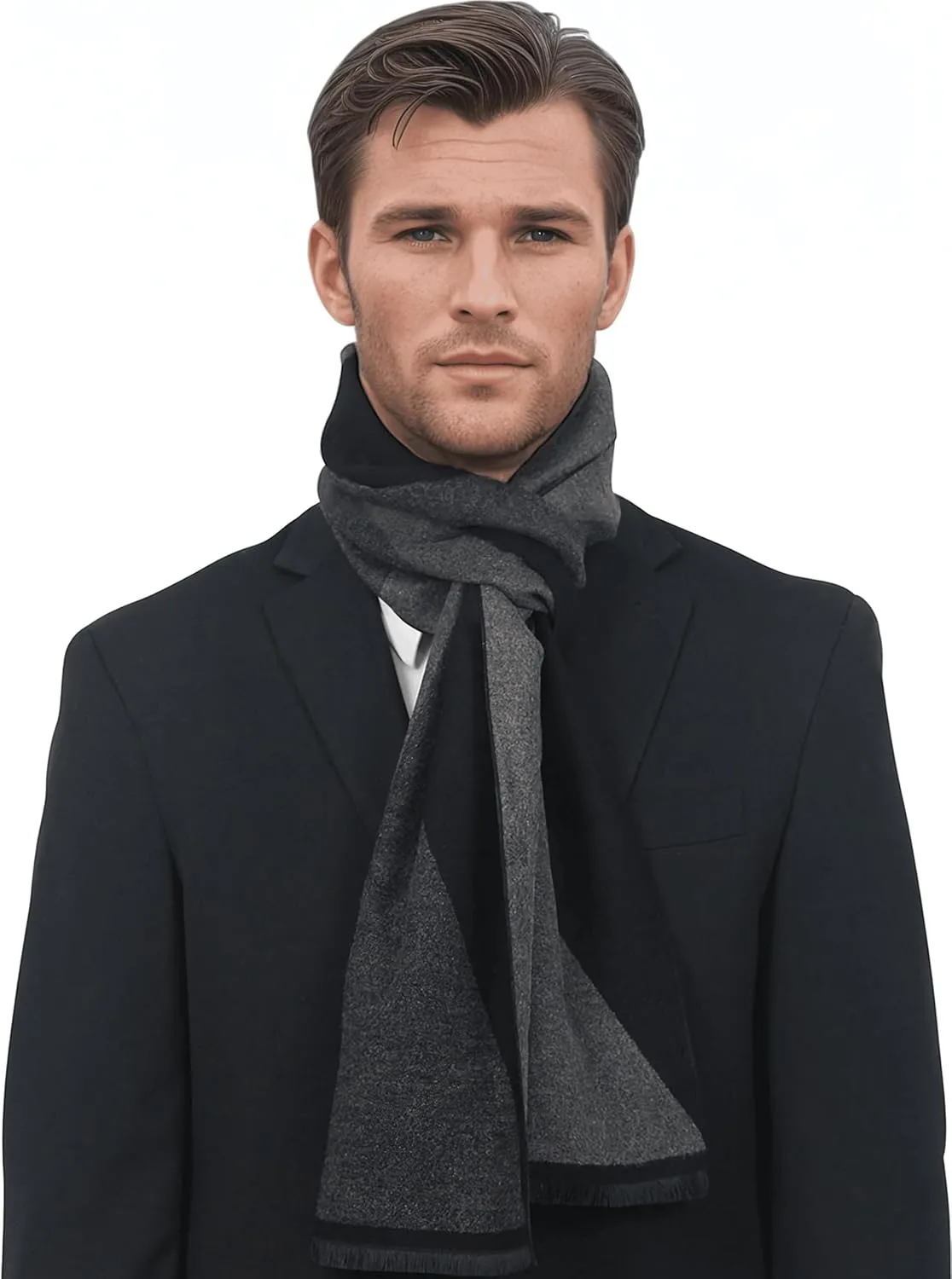 Ocomfly Mens Scarf  Gift Boxed Premium Scarf for Men. Ultra Warm, Soft, Durable & Stylish, Mens Scarf Winter