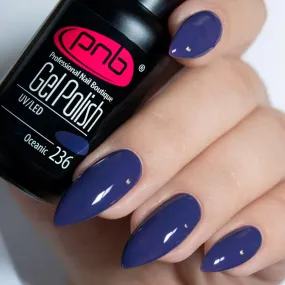 PNB Oceanic Blue gel nail polish 236