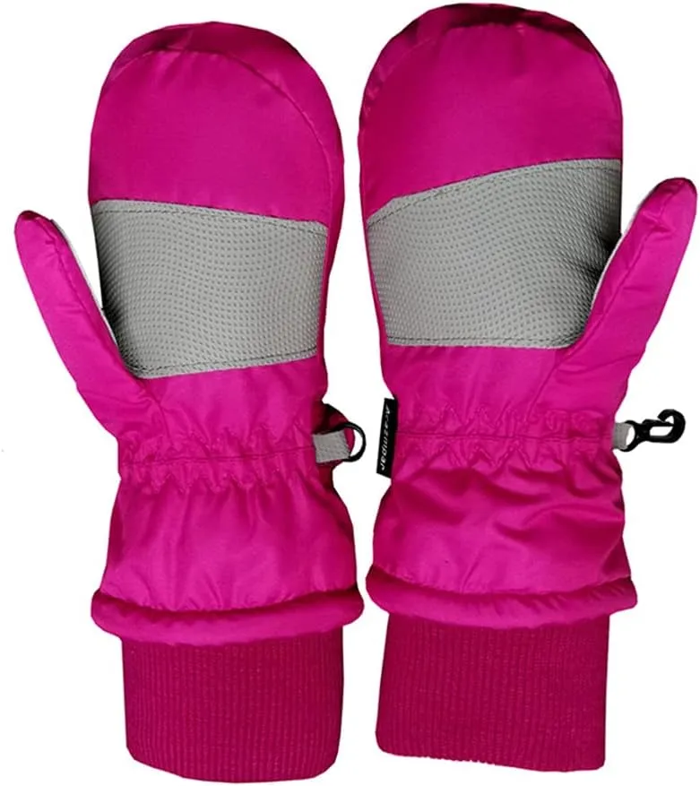 Ski gloves kids mittens winter baby snow gloves toddler mittens waterproof toddler mittens for girls and boys2-7Y