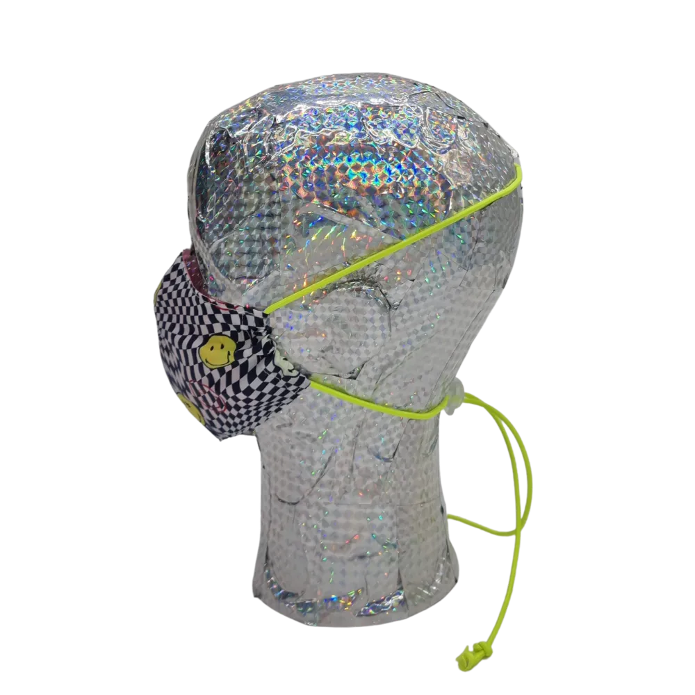 SMILEY CHECK MASK