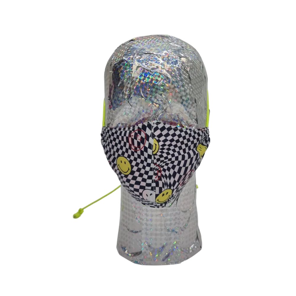 SMILEY CHECK MASK