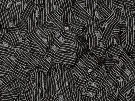Trilly Ruffling Yarn by Mondial (Knitting Fever) #822 Black