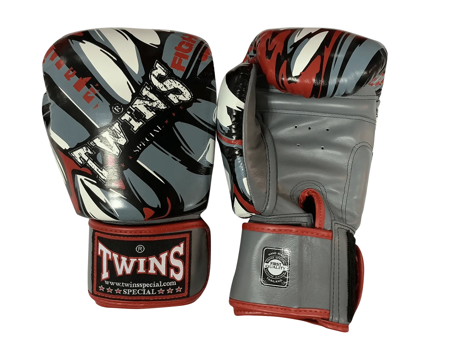 Twins Special Fancy Boxing Gloves FBGVL3-55/GY Demon