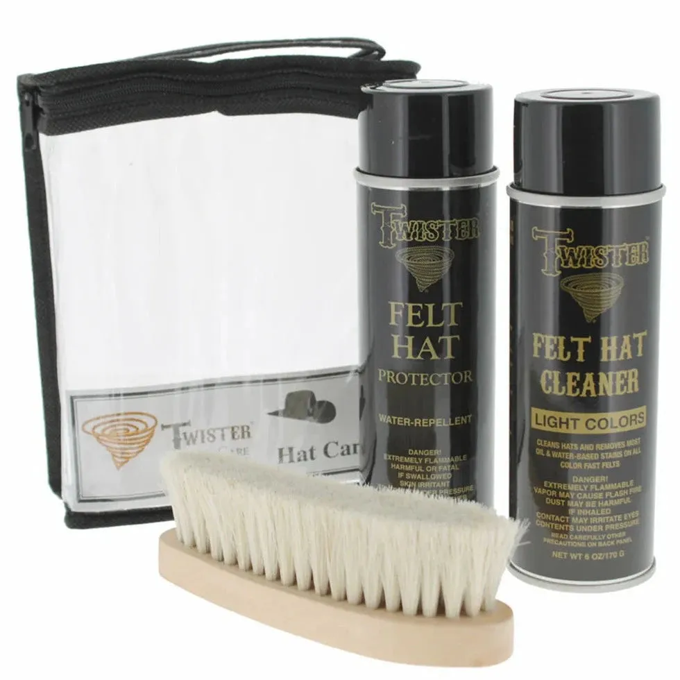 Twister Hat Care Kit for Light Colors