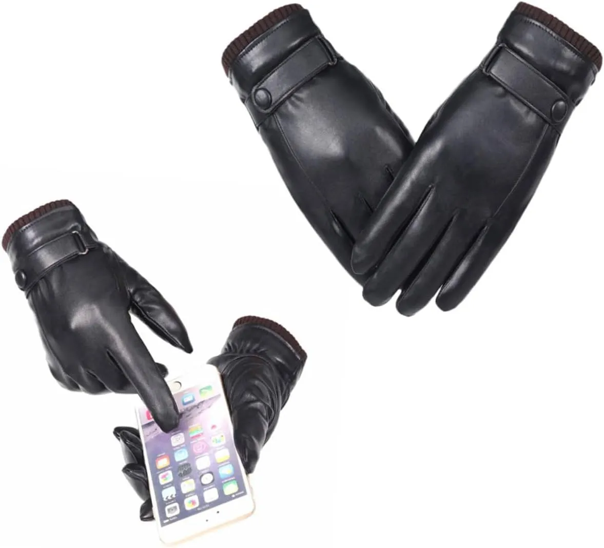 VALICLUD Thickened Winter Gloves for Men Touchscreen Warm and Comfortable for Outdoor Activities Cycling and Hiking