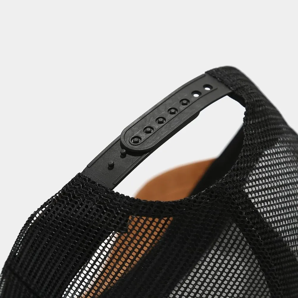 Vintage Suede Baseball Cap for Men Women Summer Mesh Baseball Cap Trucker Mesh Hat Sun Caps Golf Sports Snapback Hat