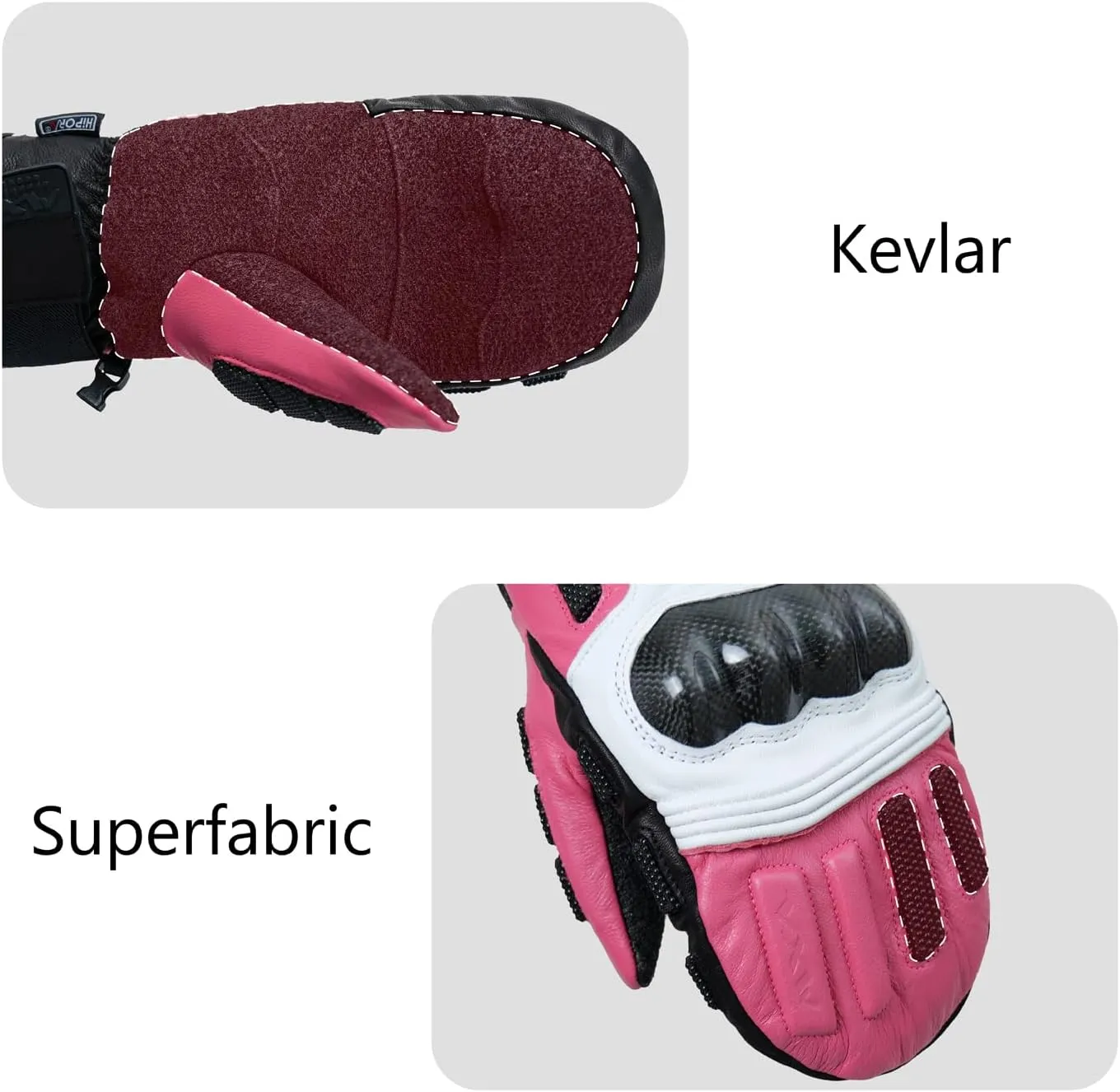 VXW Ski Gloves Snowboard Mittens Snowmobile Motorcycle Cycling Skiing Gloves Men Women Winter Warm Snow Gloves Waterproof