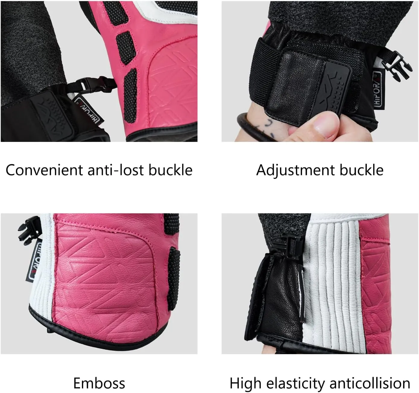 VXW Ski Gloves Snowboard Mittens Snowmobile Motorcycle Cycling Skiing Gloves Men Women Winter Warm Snow Gloves Waterproof