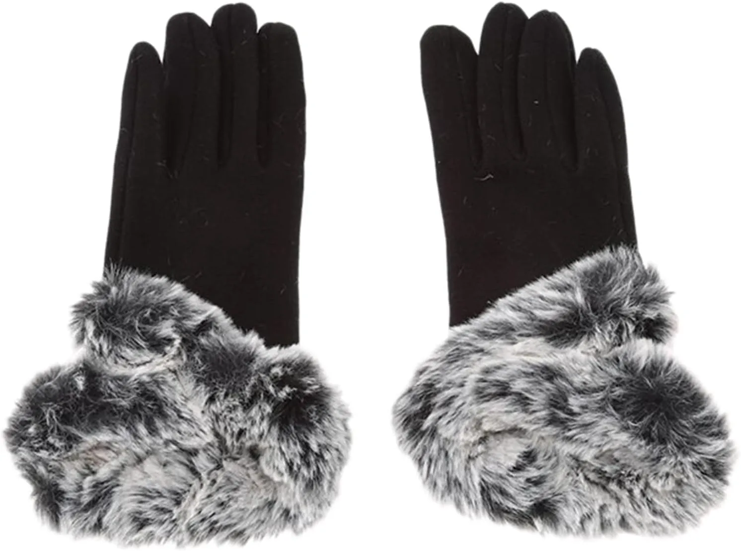 Womens Winter Gloves Women's Winter Touchscreen Gloves Winter Gloves for Women Elastic Cuff Knit Gloves for Cold Weather